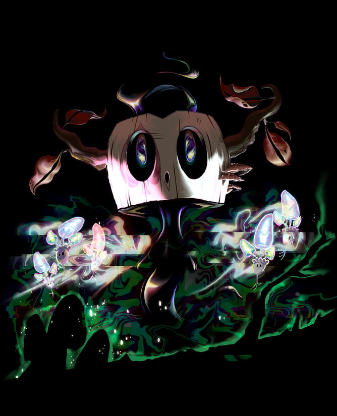 spade, the phantump, pokemon, 2021