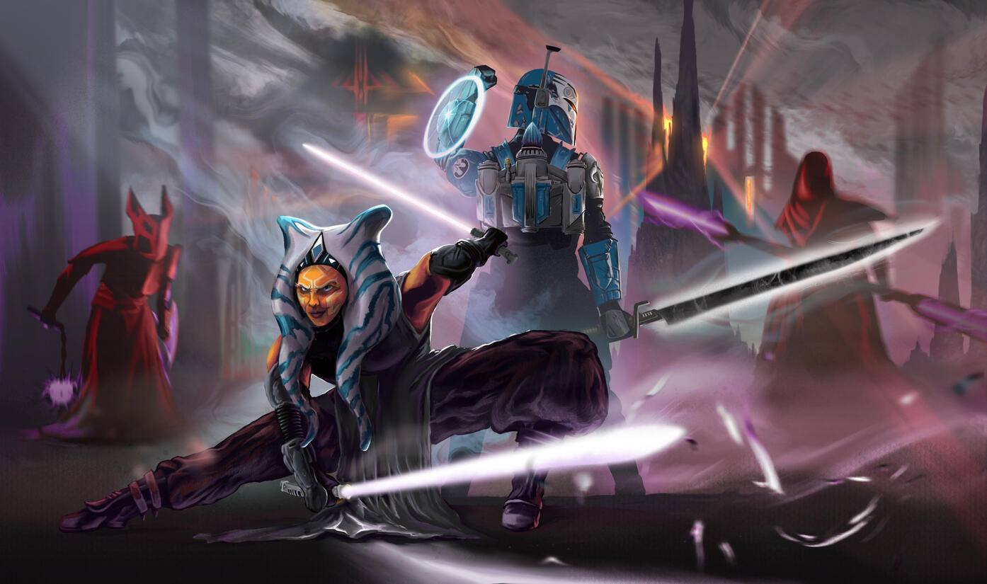 ahsoka and bo, star wars, 2023